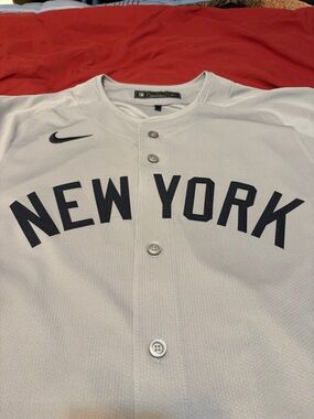 Nike NY Yankees Aaron Judge #99 Gray Road Jersey Mens M Authentic [NEW W/O TAGS]